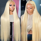 613 Glueless Human Hair Wig Straight Blonde​ 13×4 Lace Front Wigs-4