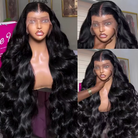 Body Wave 13x6 Hd Lace Frontal Wigs Natural Black Human Hair Wig-1