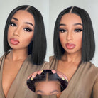 Wear Go Glueless Bob Wigs​ Silky Straight Pre Cut Hd Lace Front Wig-2