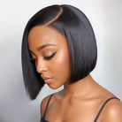 Wear Go Glueless Bob Wigs​ Silky Straight Pre Cut Hd Lace Front Wig-3